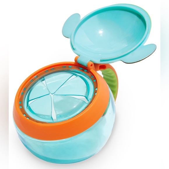 NWT Skip Hop Zoo Baby Feeding Bundle: Bottle, Snack Cup, Plate/Bowl & Utensils - Picture 2 of 10